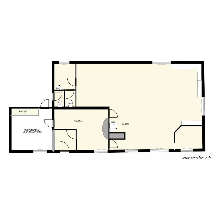 DORMANS. Plan de 
