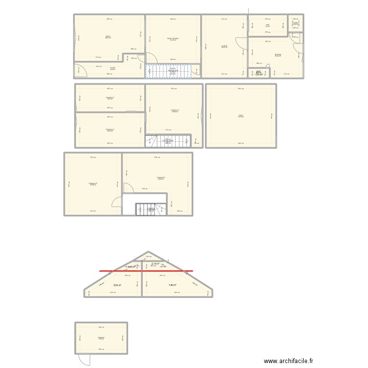 2023 1. Plan de 0 pièce et 0 m2