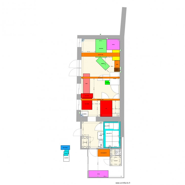 FOURNIL ST PALAIS 1214 2017. Plan de 0 pièce et 0 m2