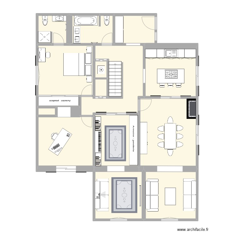 Plans 7 novembre 22. Plan de 16 pièces et 123 m2