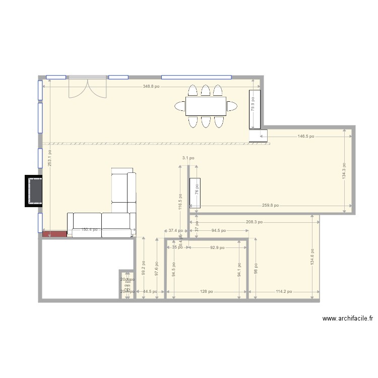 St antoine amenagement Reva Both Arm EQ3. Plan de 0 pièce et 0 m2