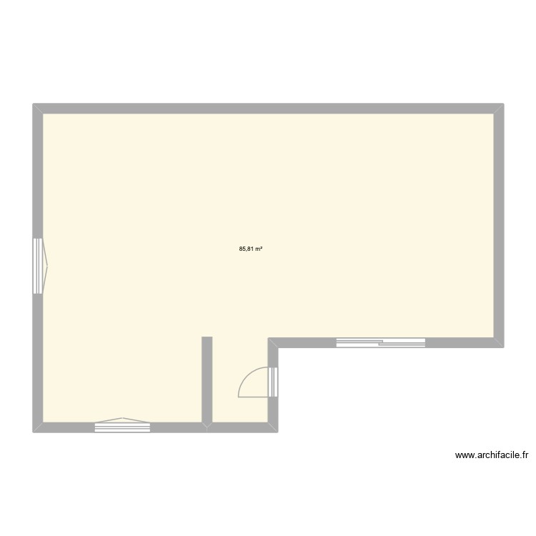 maison conteneur. Plan de 0 pièce et 0 m2