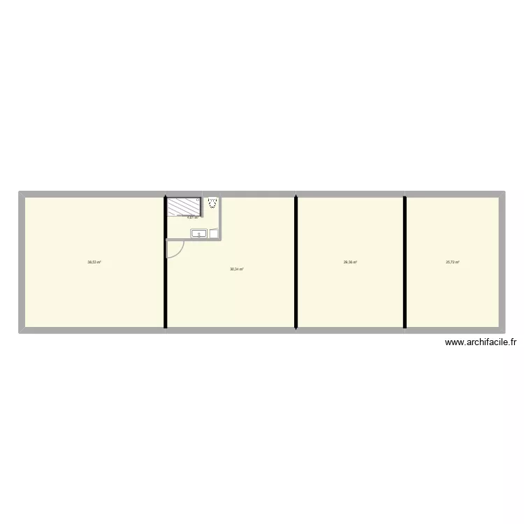 FRIOUL. Plan de 5 Pièces et 129 m²
