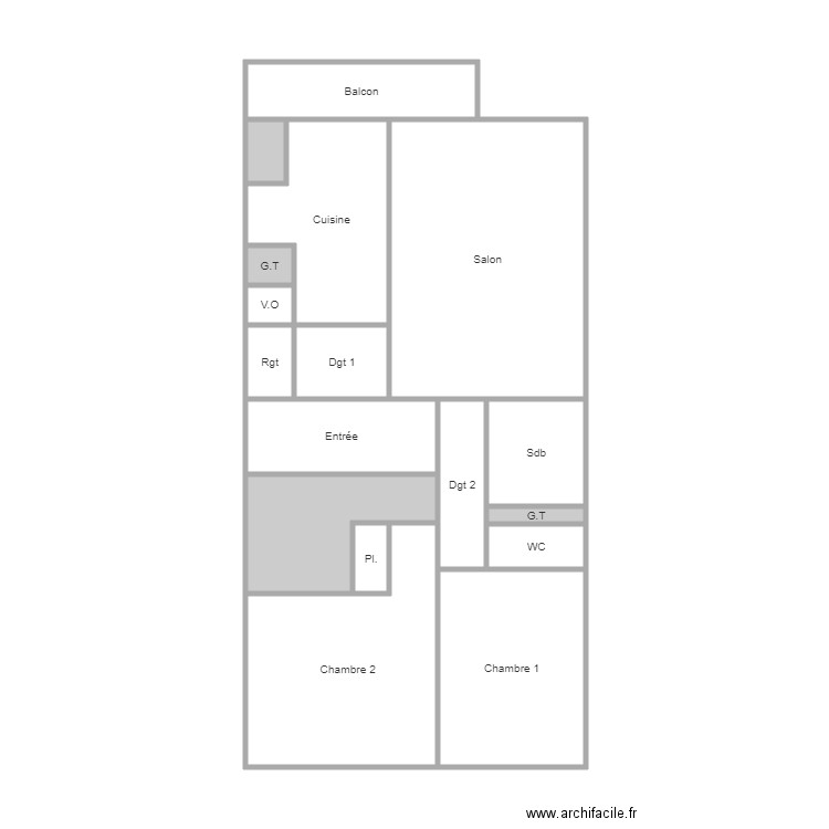 nagao. Plan de 0 pièce et 0 m2