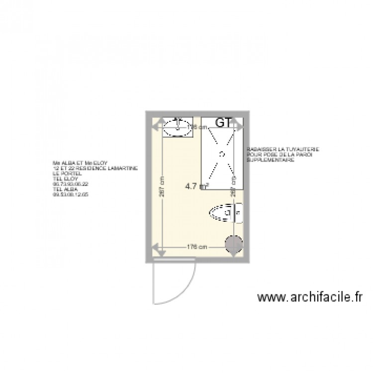 ALBA ET ELOY . Plan de 0 pièce et 0 m2