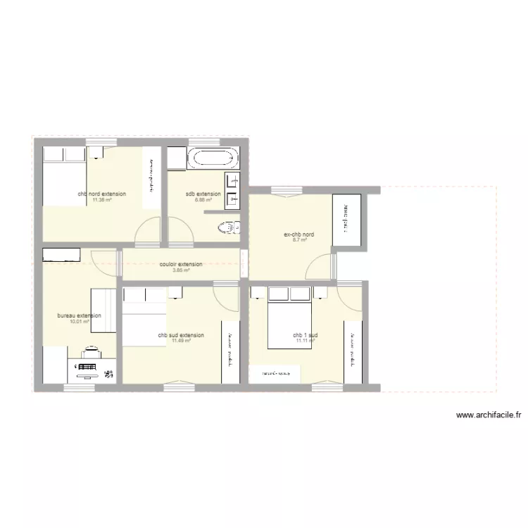 EXTENSION 0318. Plan de 