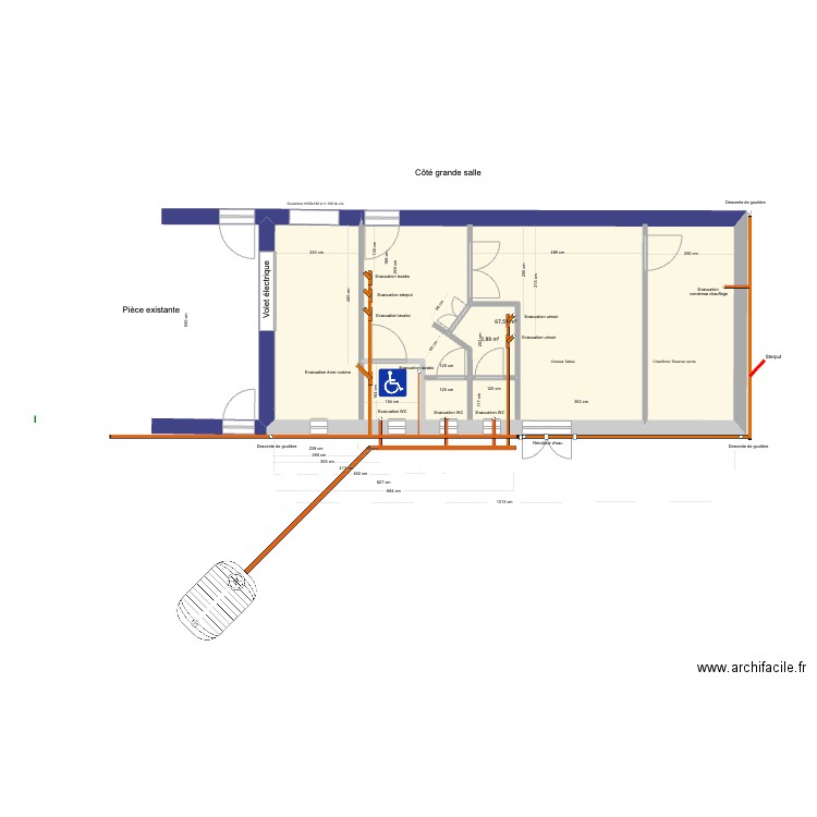 extension cercle V32. Plan de 0 pièce et 0 m2