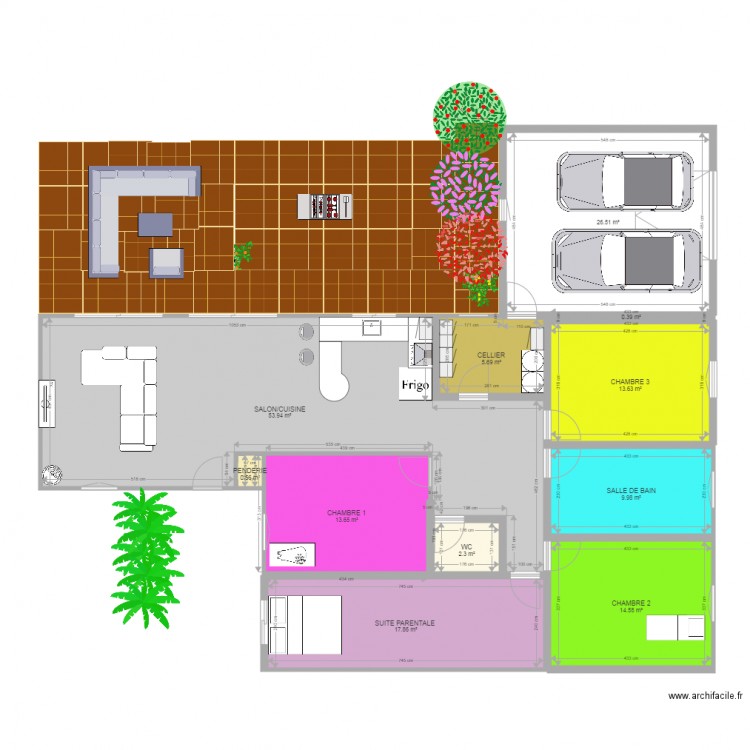 MAISON CONTAINER 8 . Plan de 0 pièce et 0 m2
