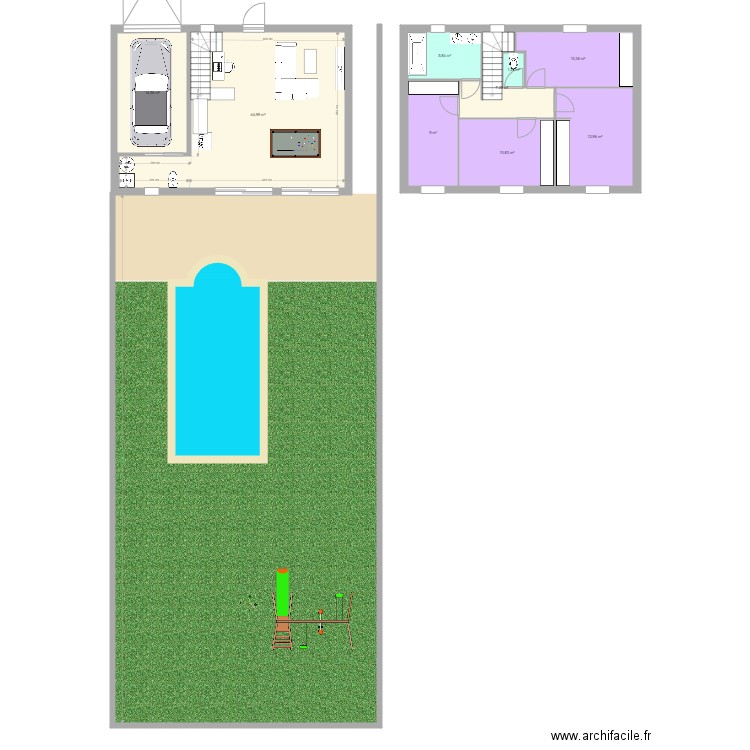 MAISON LE PUY2. Plan de 0 pièce et 0 m2