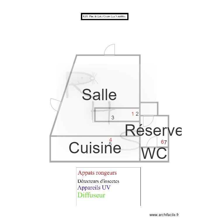 SIT5858 FoodBox. Plan de 0 pièce et 0 m2