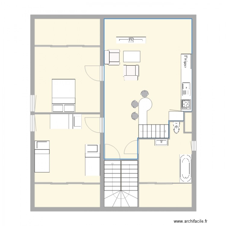 LOREADE 2ème existant. Plan de 0 pièce et 0 m2