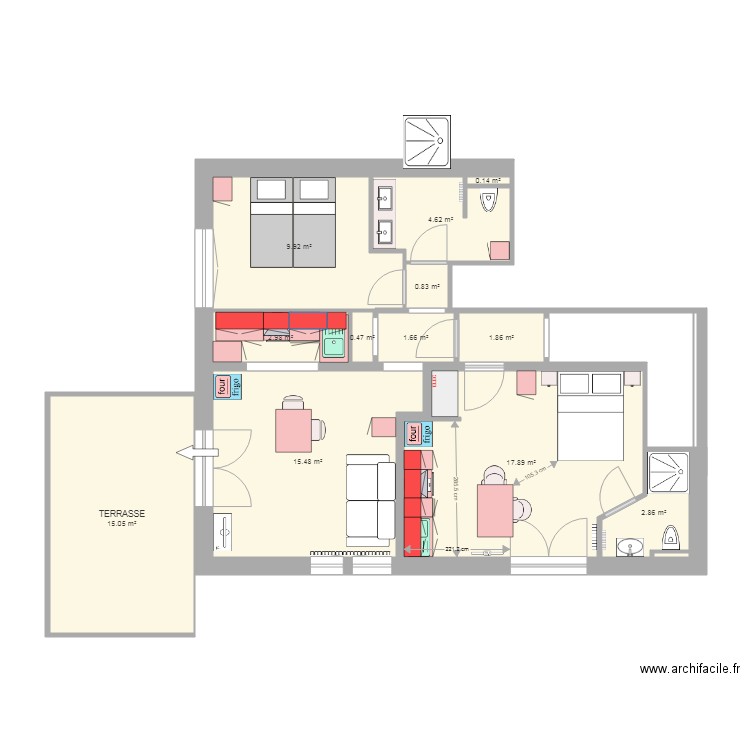 LOT 11 2eme etage. Plan de 0 pièce et 0 m2