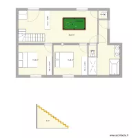 rdc chalet brut avec chambres et sae de jeu open space v3 ML