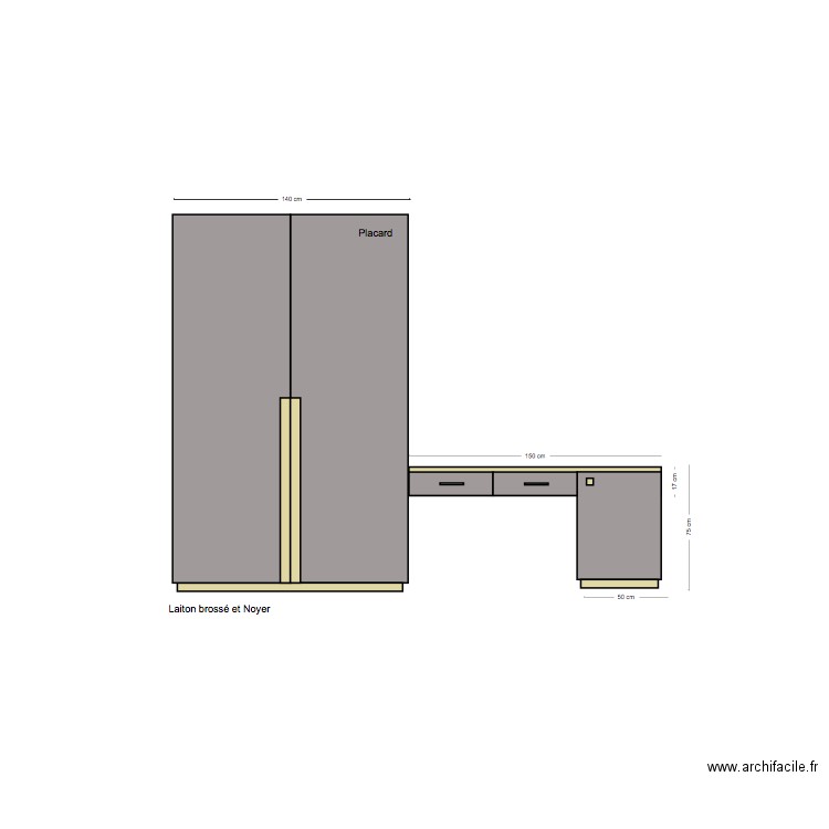 Bureau chambre 5. Plan de 0 pièce et 0 m2