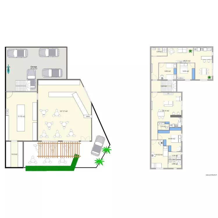 Plan commerce. Plan de 