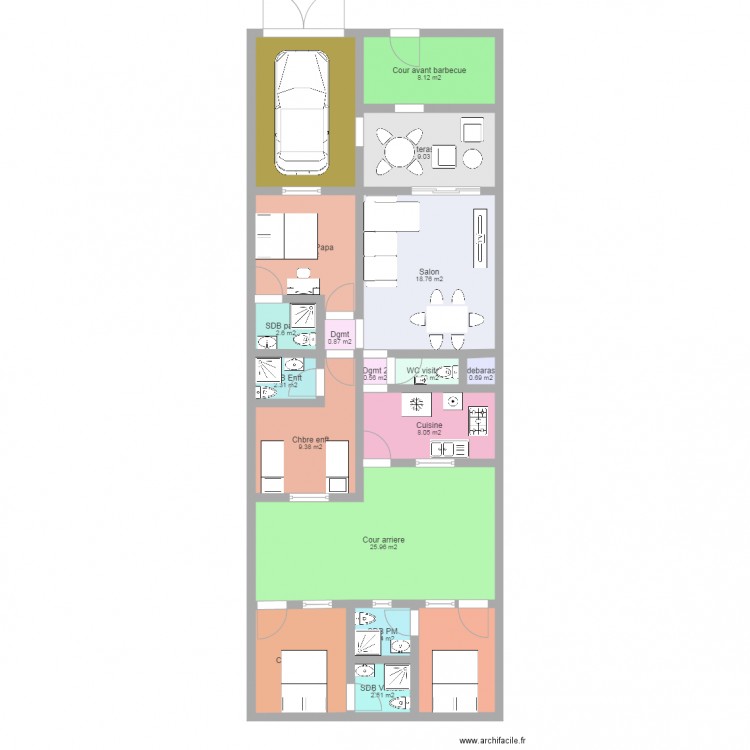 Attoban. Plan de 0 pièce et 0 m2