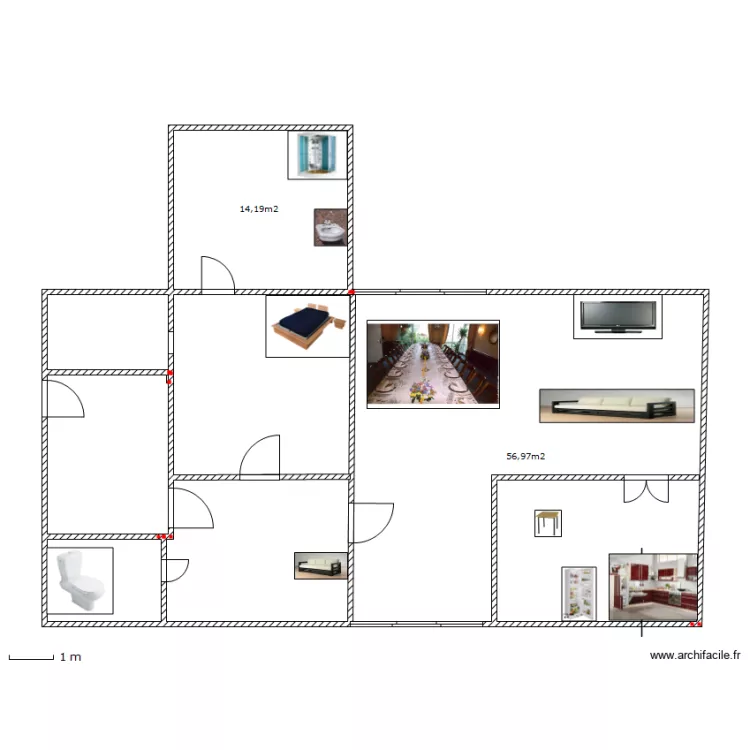 maison théo. Plan de maison théo. Plan de