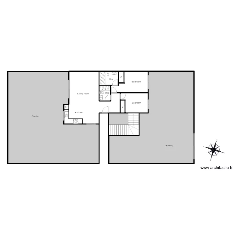 5044 A residencial allegra. Plan de 