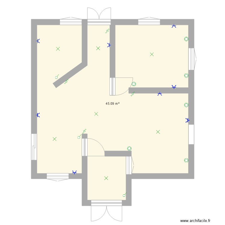 plan elec . Plan de 0 pièce et 0 m2