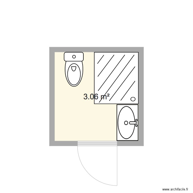 banheiro Teca. Plan de 0 pièce et 0 m2