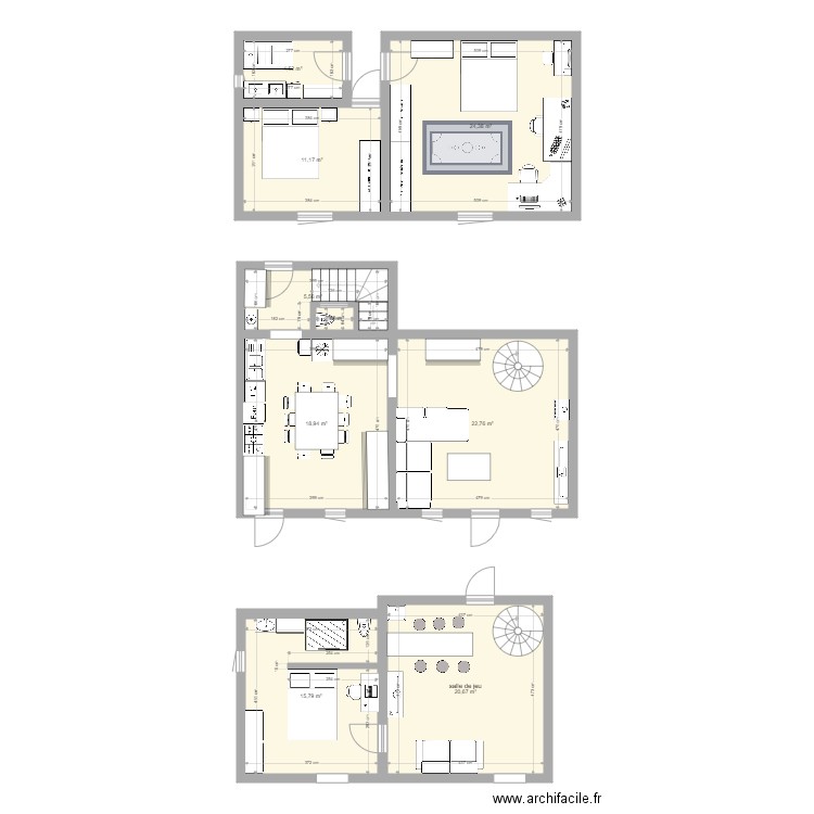 rochegude. Plan de 0 pièce et 0 m2