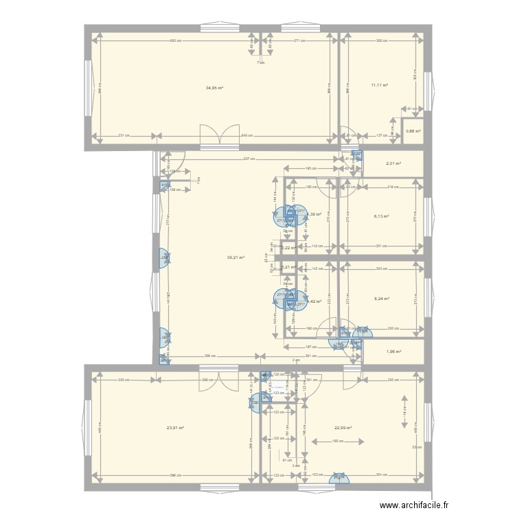 plan1pointe. Plan de 0 pièce et 0 m2