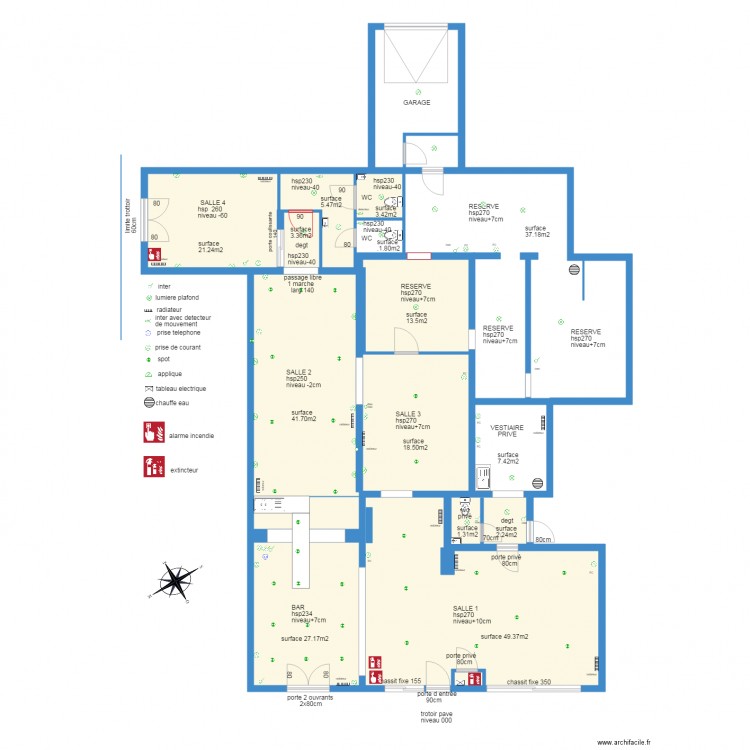 place st ame implantation. Plan de 0 pièce et 0 m2