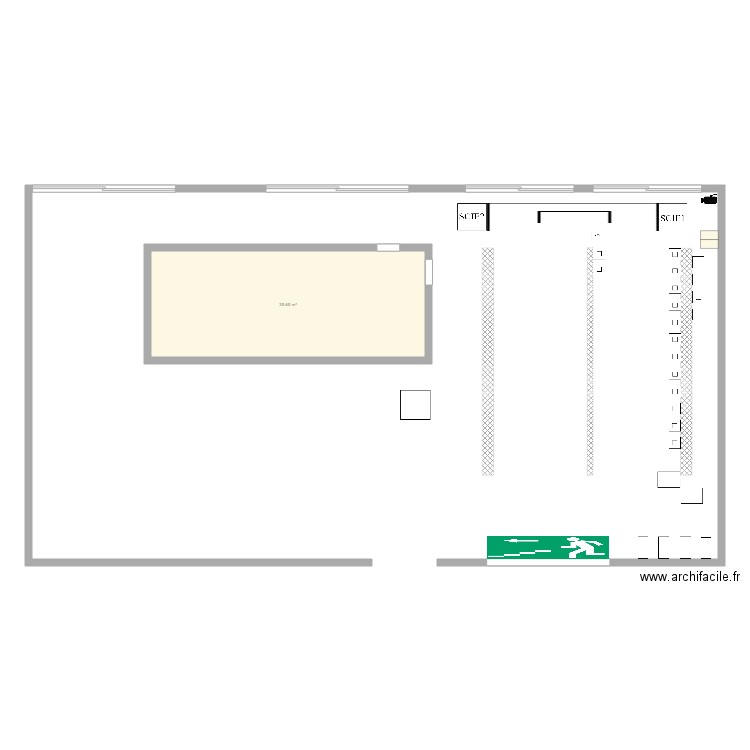 ATELIER. Plan de 0 pièce et 0 m2