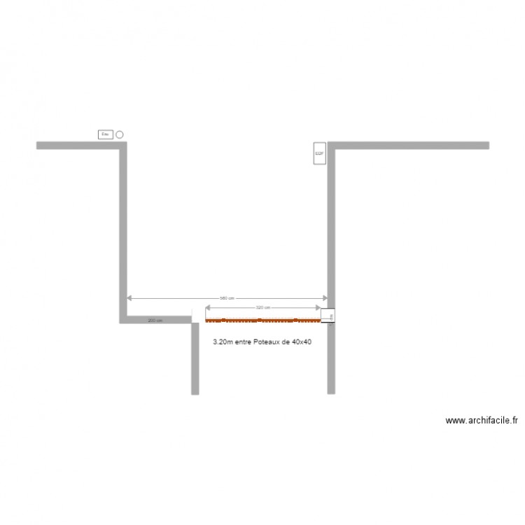 Parking Du Midi. Plan de 0 pièce et 0 m2