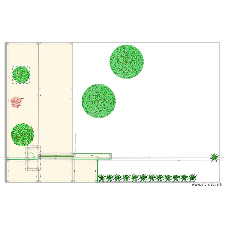 entrée centre. Plan de 0 pièce et 0 m2