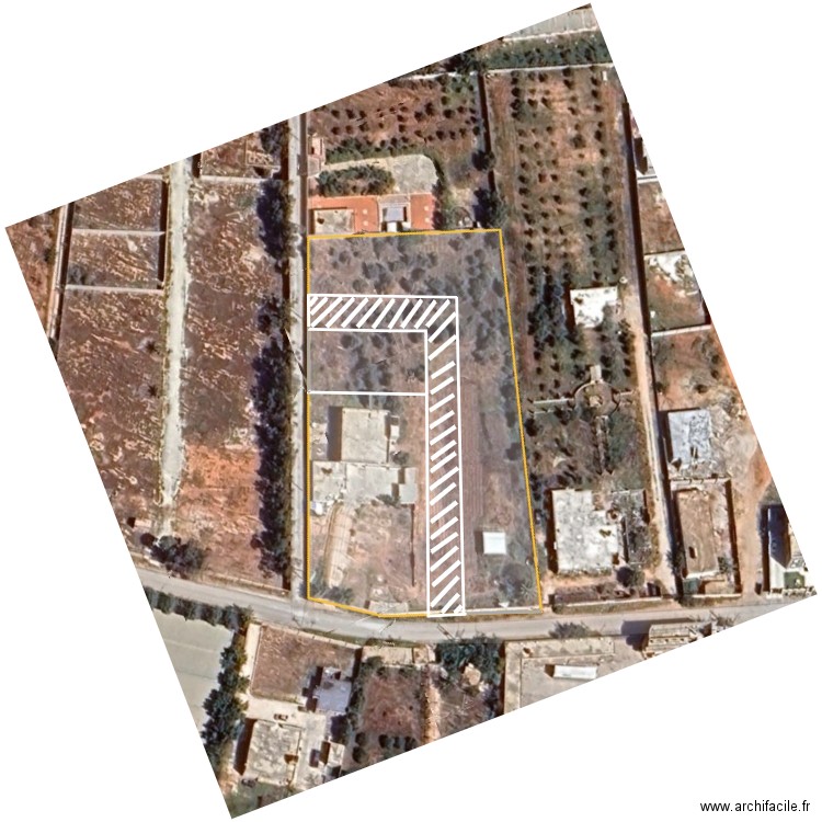 مزرعة الكوافي. Plan de 0 pièce et 0 m2