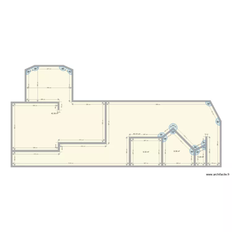 RDC Ga&euml;tan. Plan de 