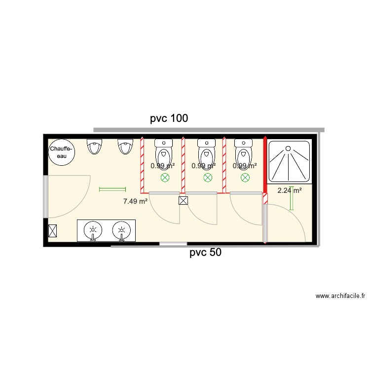 centenaire. Plan de 0 pièce et 0 m2