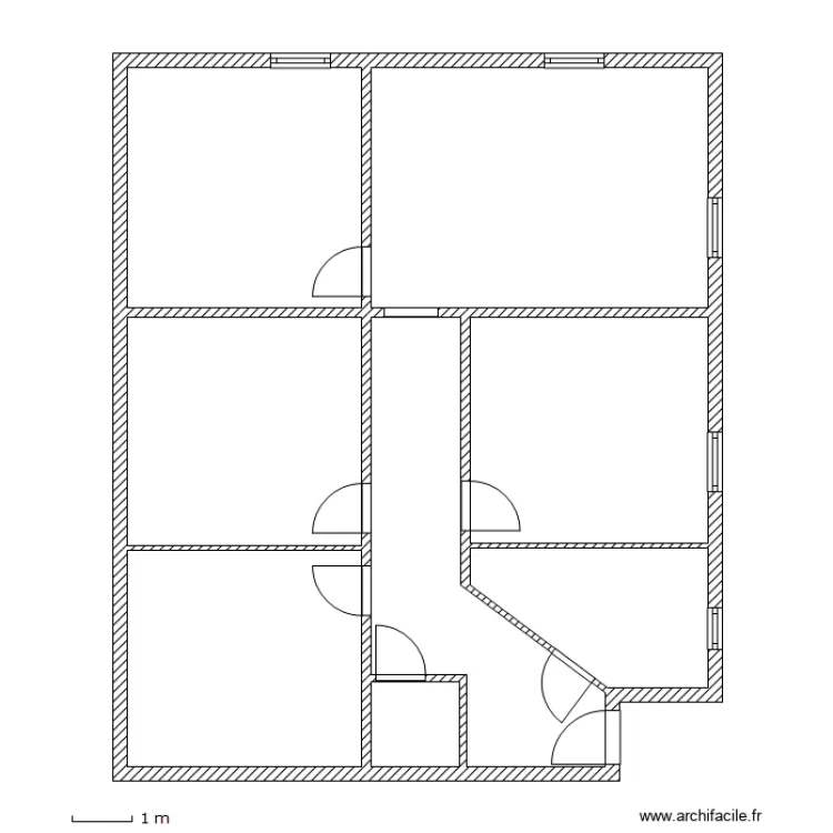 KOLUM - INGERSHEIM. Plan de 
