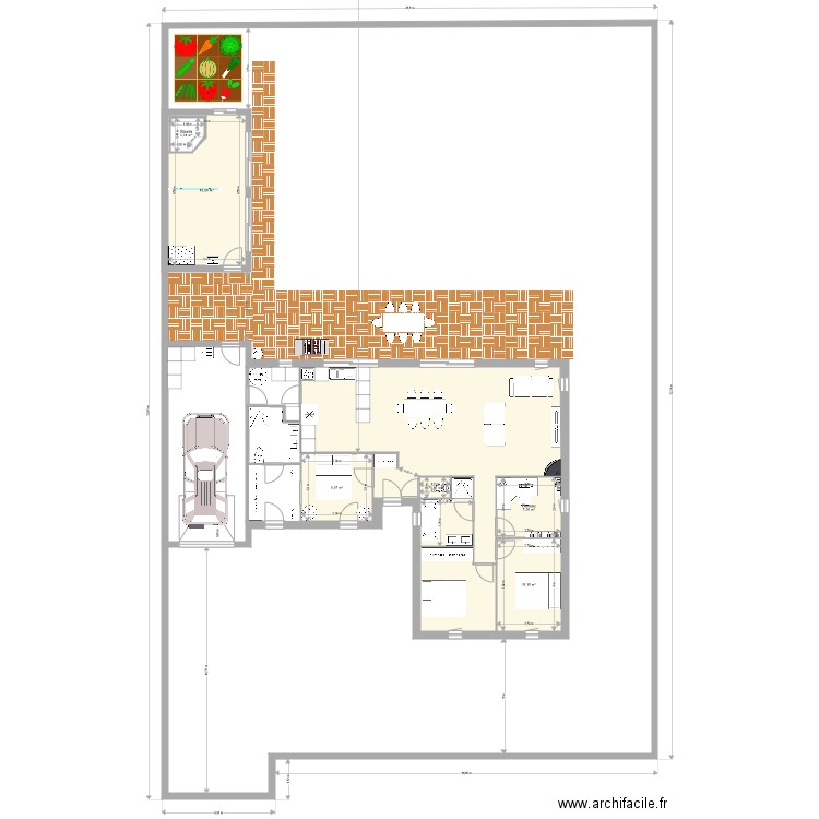 Brillon aménagement 6. Plan de 0 pièce et 0 m2