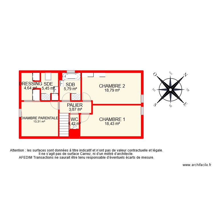 BI 11467 ETAGE . Plan de 0 pièce et 0 m2