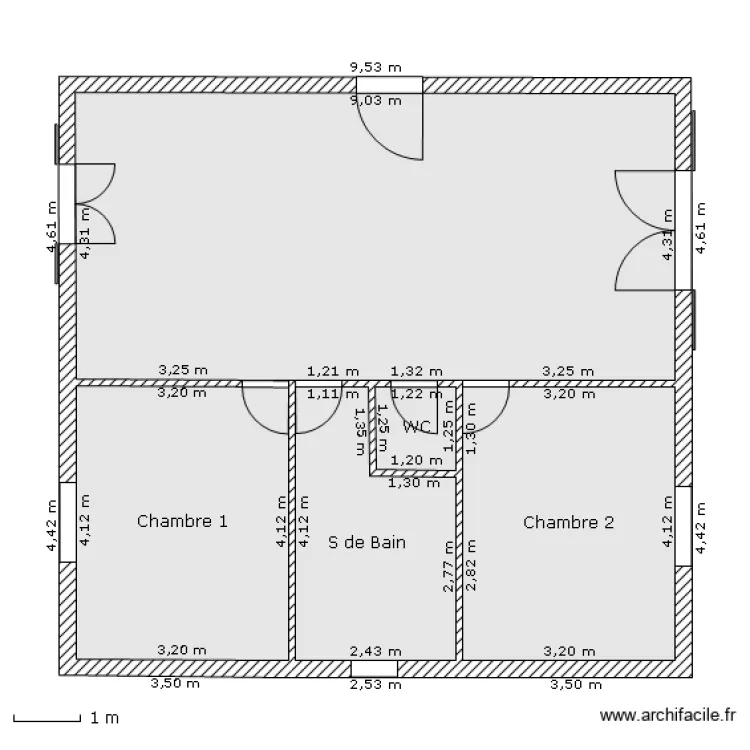 Jean François. Plan de Jean François. Plan de