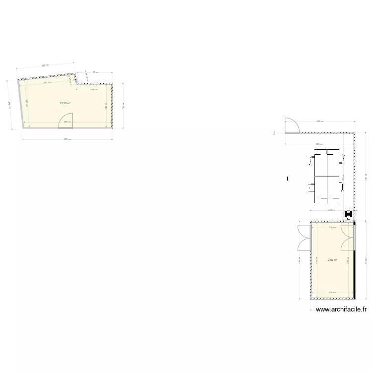 Bureaux Pharmacien+ HAD Hyp 1. Plan de 