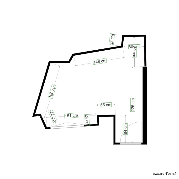 126VDT SDB. Plan de 0 pièce et 0 m2