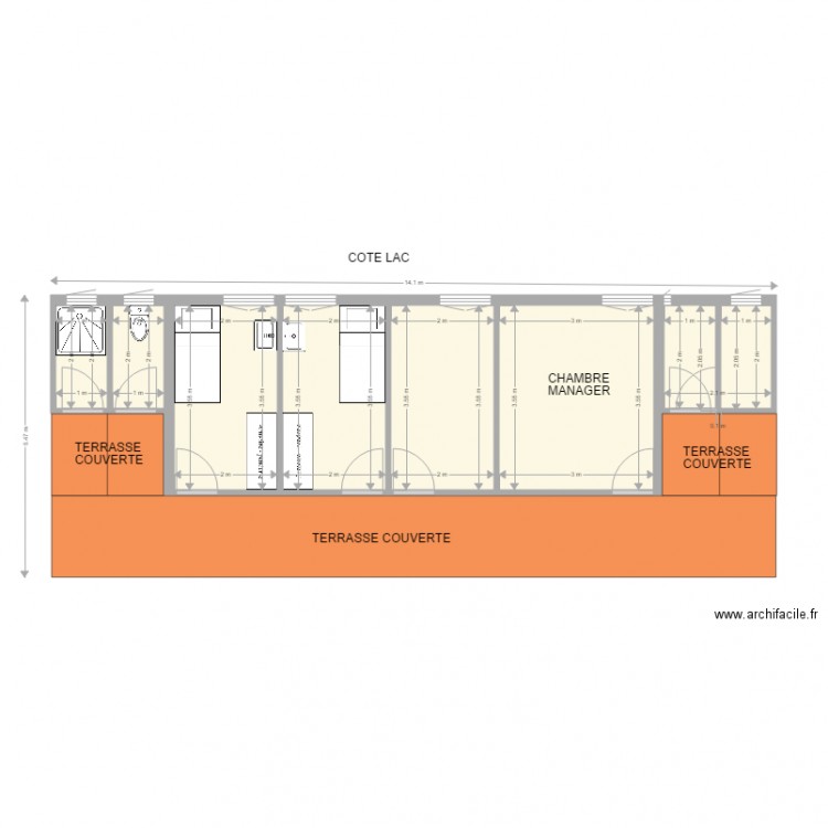 MUHAZI LOCAL PERSONNEL V4. Plan de 0 pièce et 0 m2