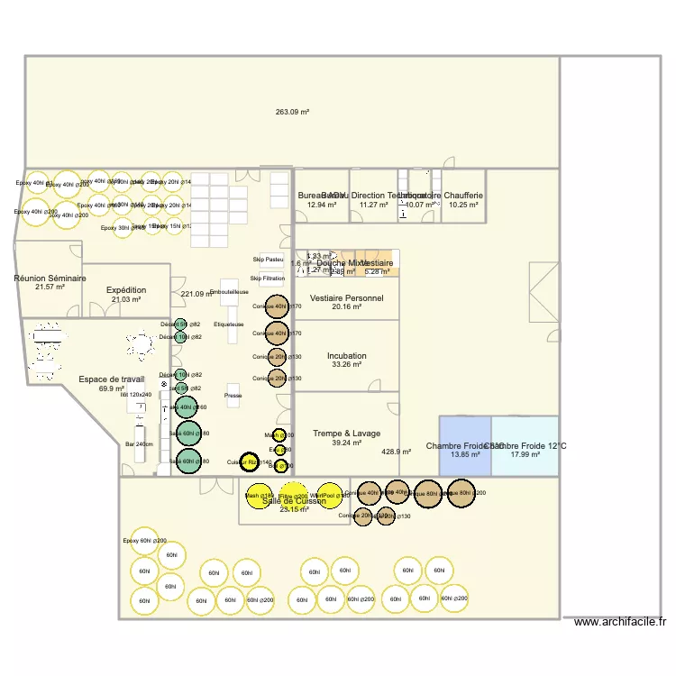 KuraVarennes Shoyu 2023. Plan de 