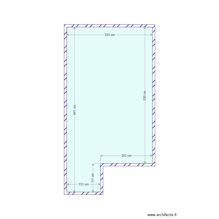 piscine. Plan de 0 pièce et 0 m2