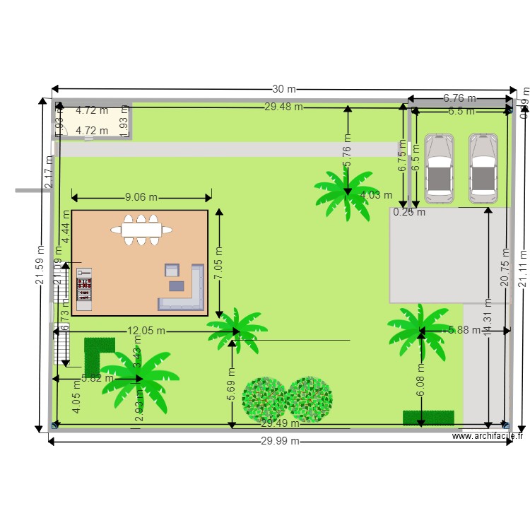 terrain kutto 1 sans terrasse. Plan de 0 pièce et 0 m2