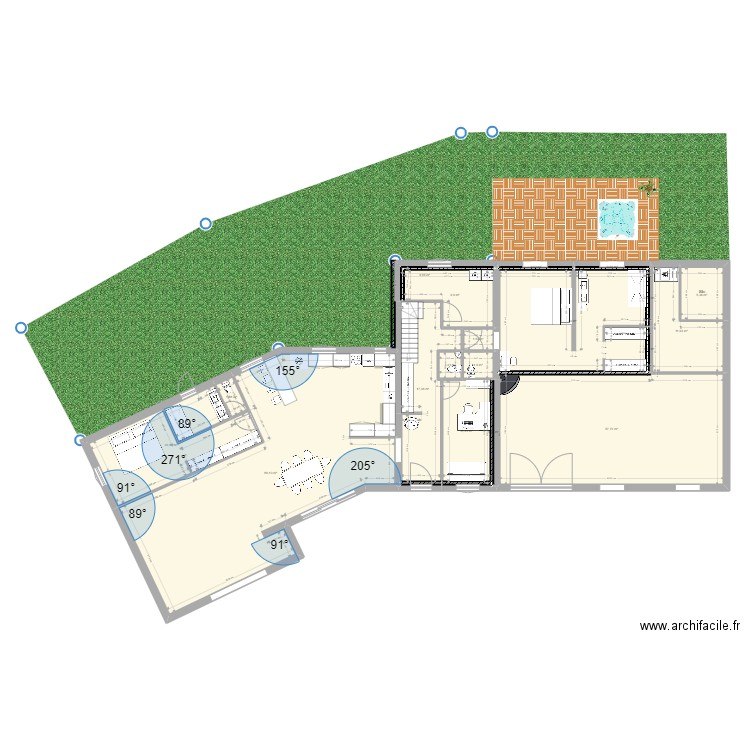 VougyNewTop2. Plan de 32 pièces et 401 m2