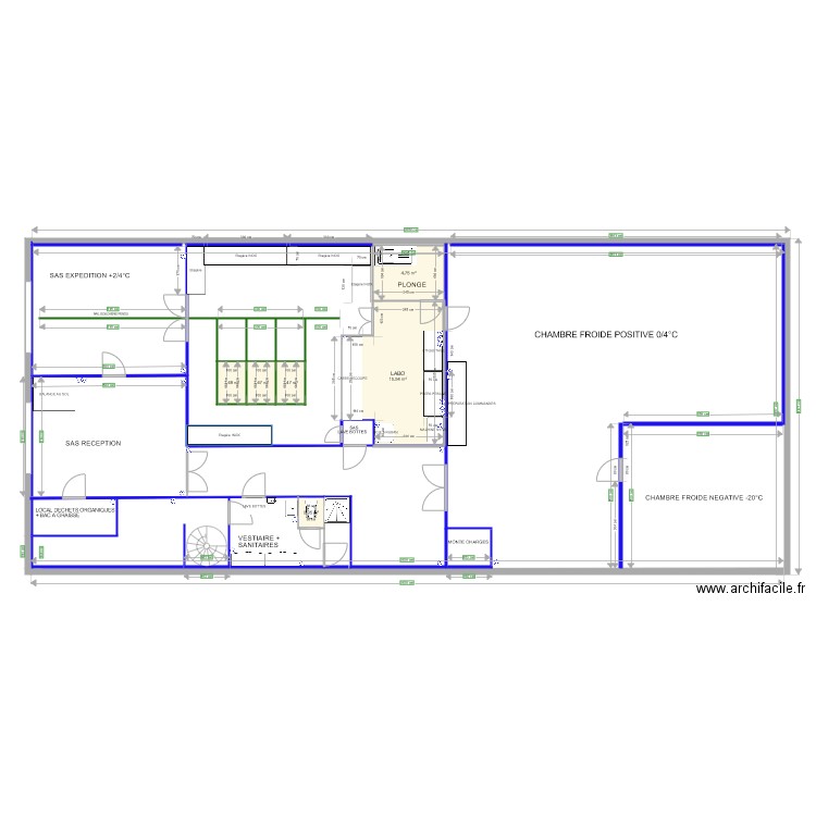 nouvelle implantation DER. Plan de 0 pièce et 0 m2