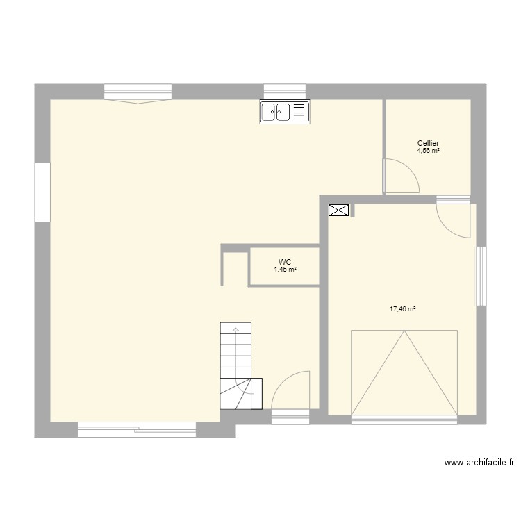 Maison des doudous RDC Vierge. Plan de 0 pièce et 0 m2