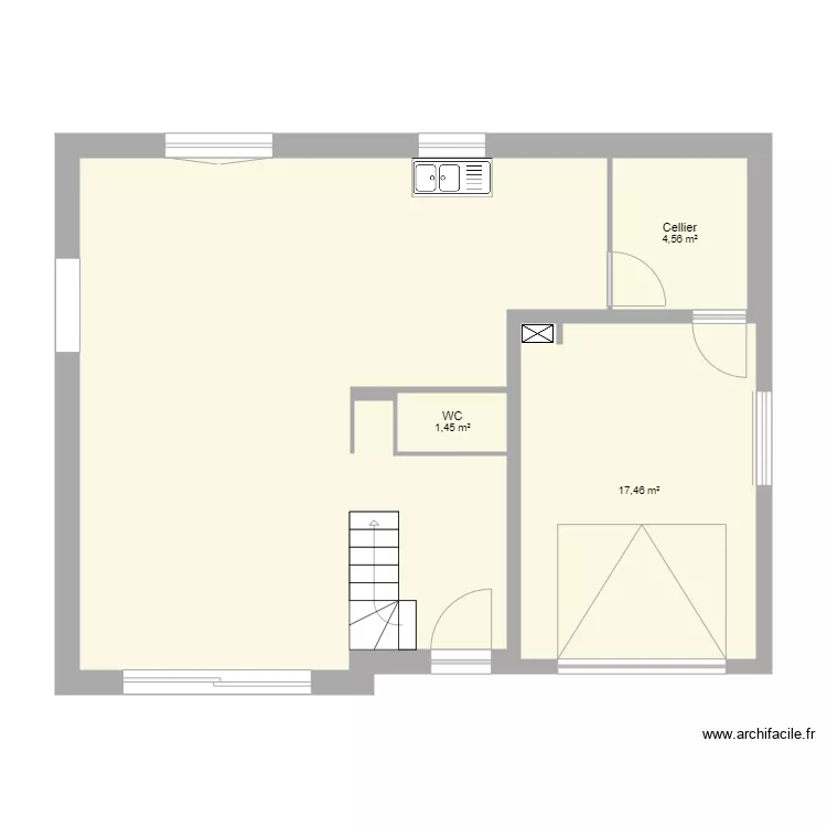 Maison des doudous RDC Vierge. Plan de 