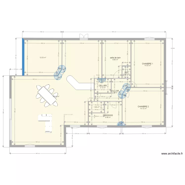 maison muy 21. Plan de 