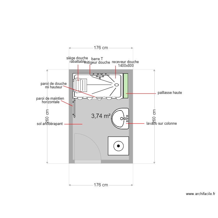 haddag. Plan de 0 pièce et 0 m2