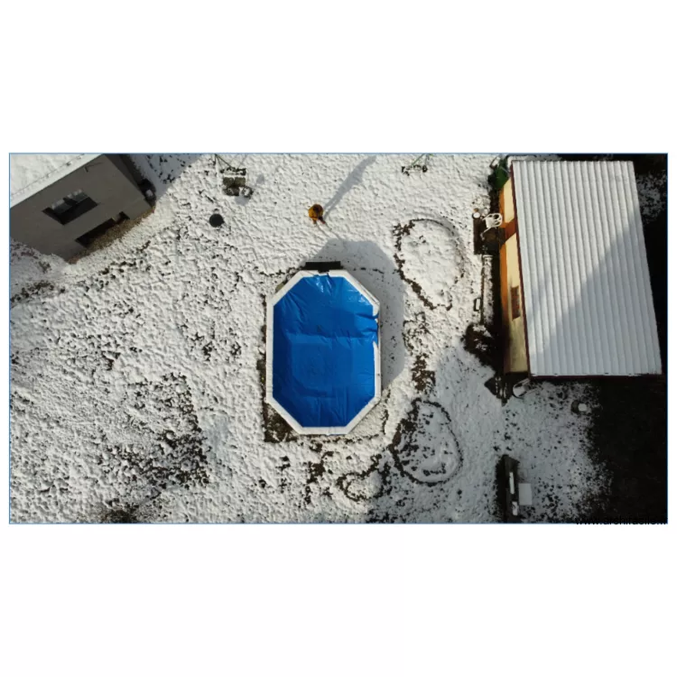 Terrasse piscine V2. Plan de 